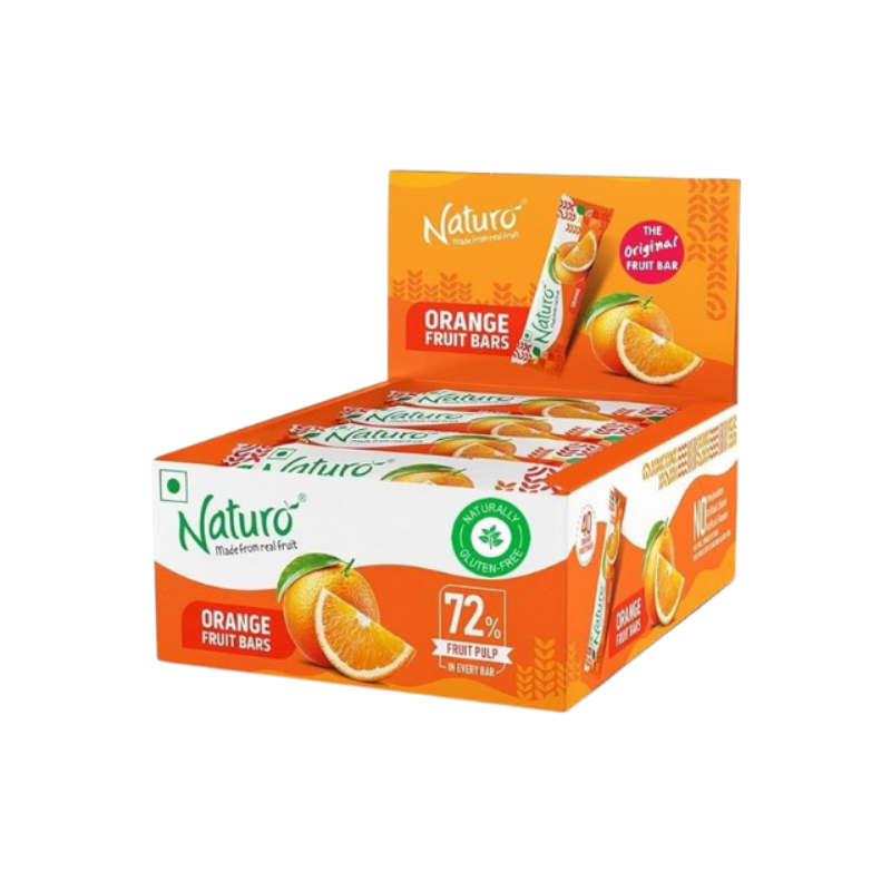 Orange Fruit Bars (Pack of 40)