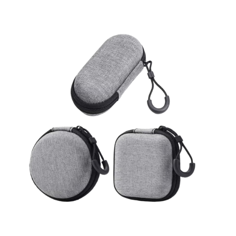 3 Pcs Portable Hard Shell Headphone Case