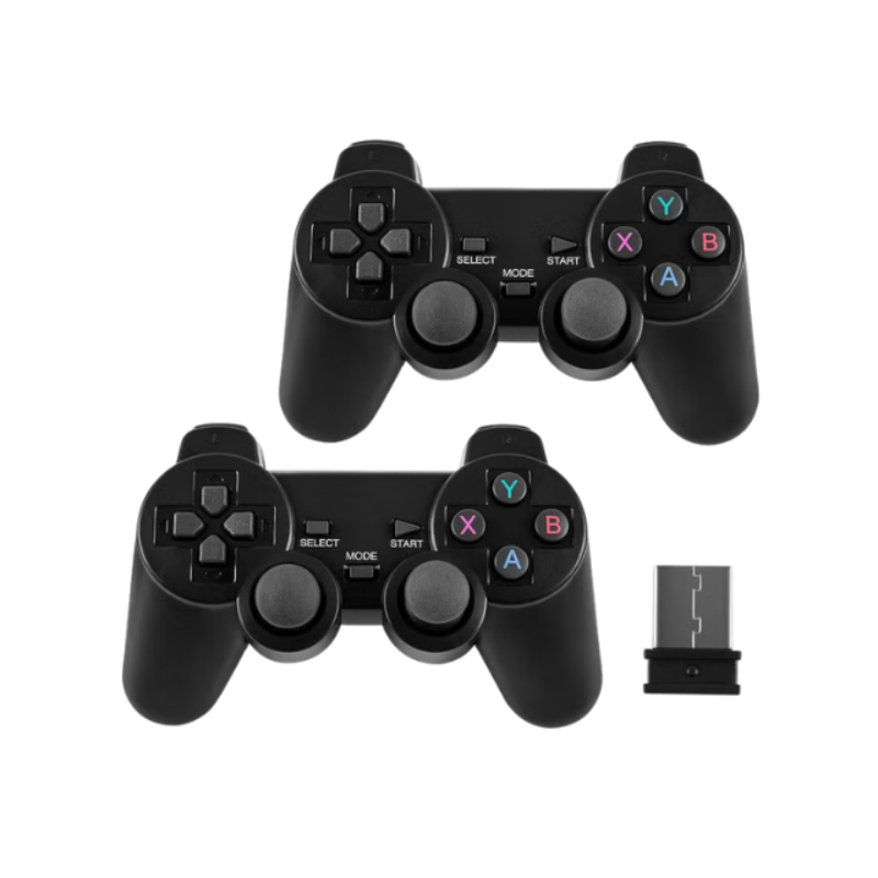 Retro Game Console with Dual Wireless Console