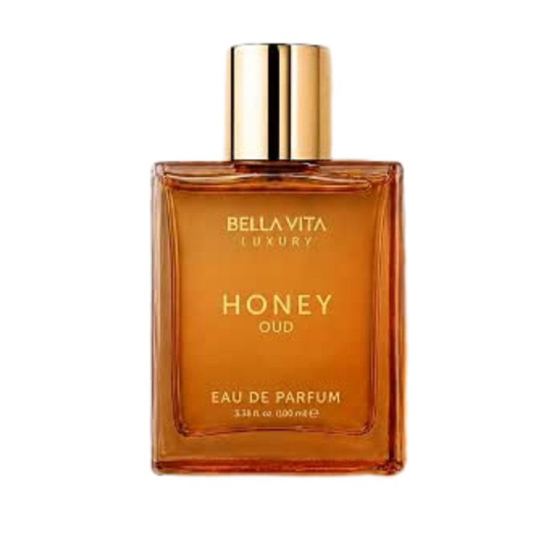 Bella Vita Luxury Honey Oud Eau De Parfum Unisex Perfume for Men & Women with Patchouli, Vanilla, Bergamot | Floral, Spicy EDP Fragrance Scent, 100 Ml…