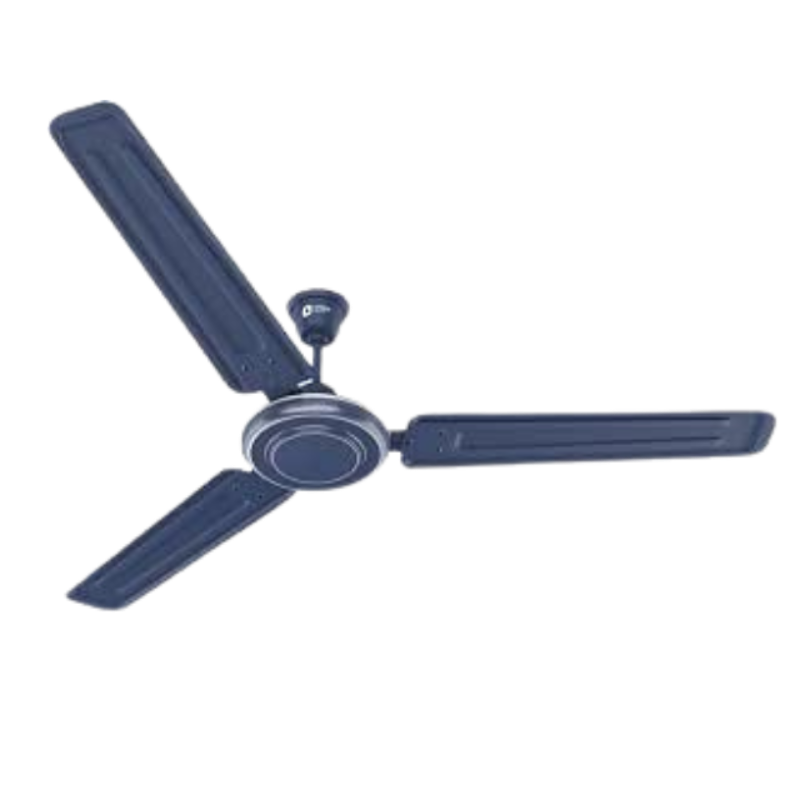 Orient Electric Apex-FX Ceiling Fan | 1200mm BEE Star Rated | 350 RPM, 210 CMM Airflow | 3 Blade, Blue, Medium Size | 5 Speeds, Touch Control | 2 Years Warranty