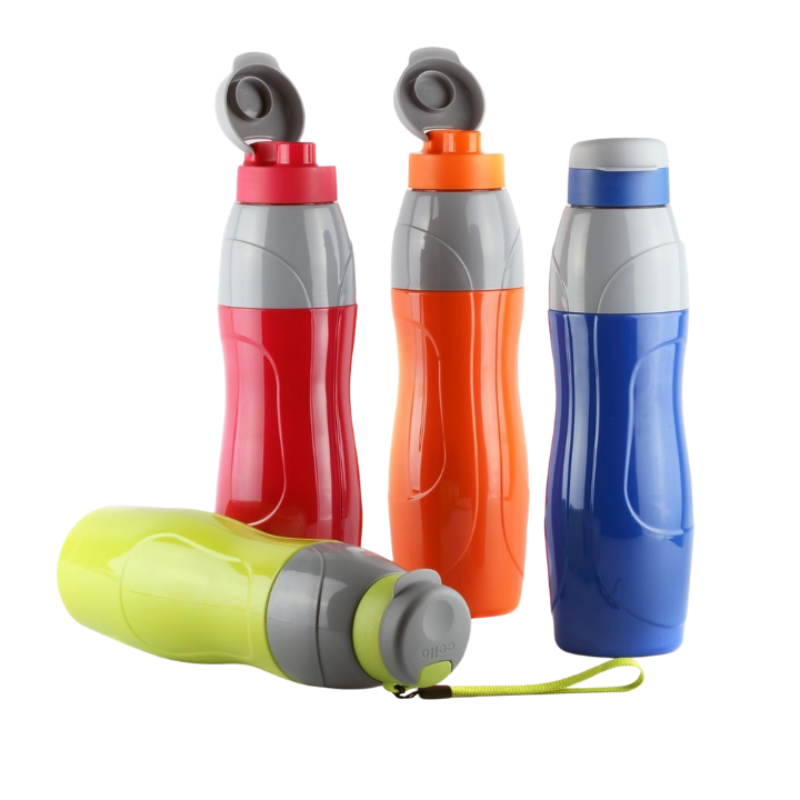 Cello Puro Sports Water Bottle, 900ml, Orange