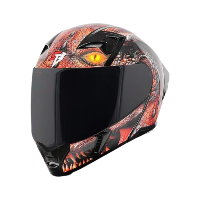 Steelbird SBA-20 Dragon Flip-Up Helmet for Men and Women