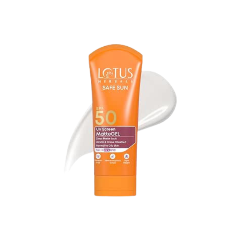Lotus Herbals Safe Sun Uv Screen Matte Gel SPF 50 50g