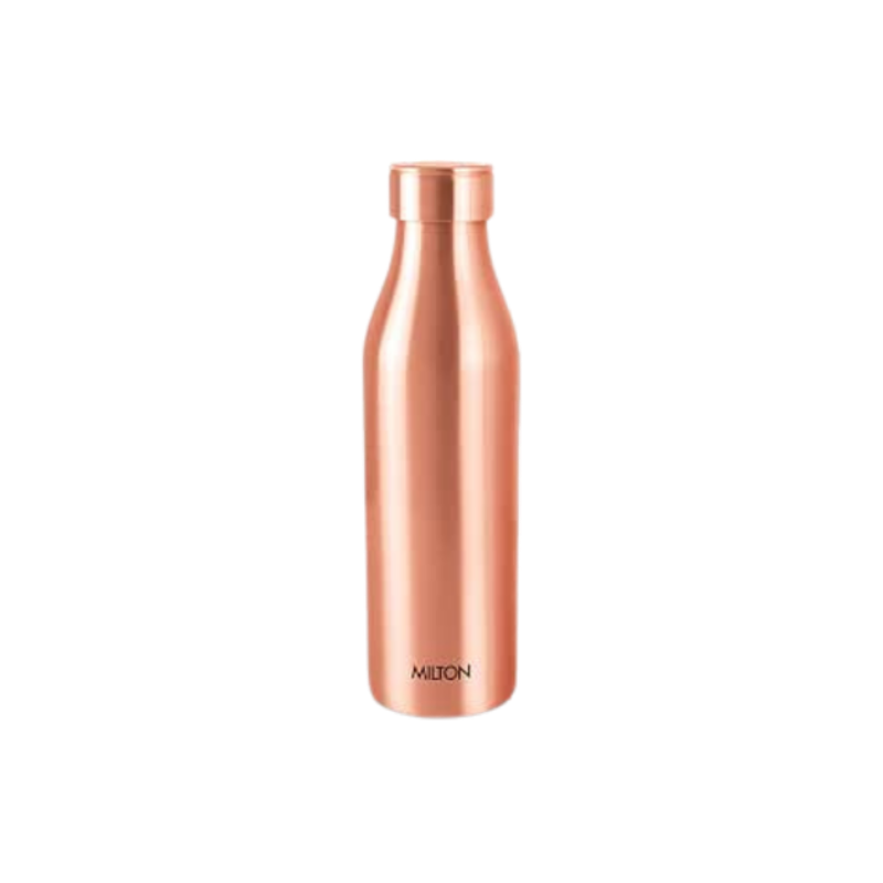 MILTON 960ml Original Copper Water Bottle - 100% Pure Copper Vessel for Drinking, BPA-Free, Leak-Proof, Boosts Immunity, Supports Digestive & Liver Health, Ayurveda Inspired - Charge 1000