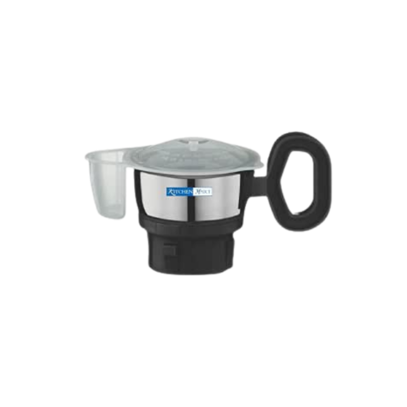 Kitchen Mart Replacement Turbo Spice Mini Jar Compatible with Preethi Mixer Grinder 200ml