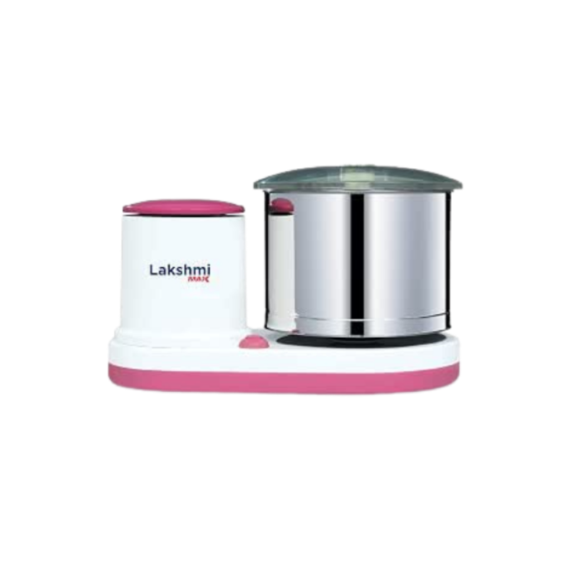 Malabar Trading Company Lakshmi Max Table Top Wet Grinder, 2L (150 Watts) with Coconut Scrapper & Atta Kneader Attachment | Grinder Machine Kitchen (White)