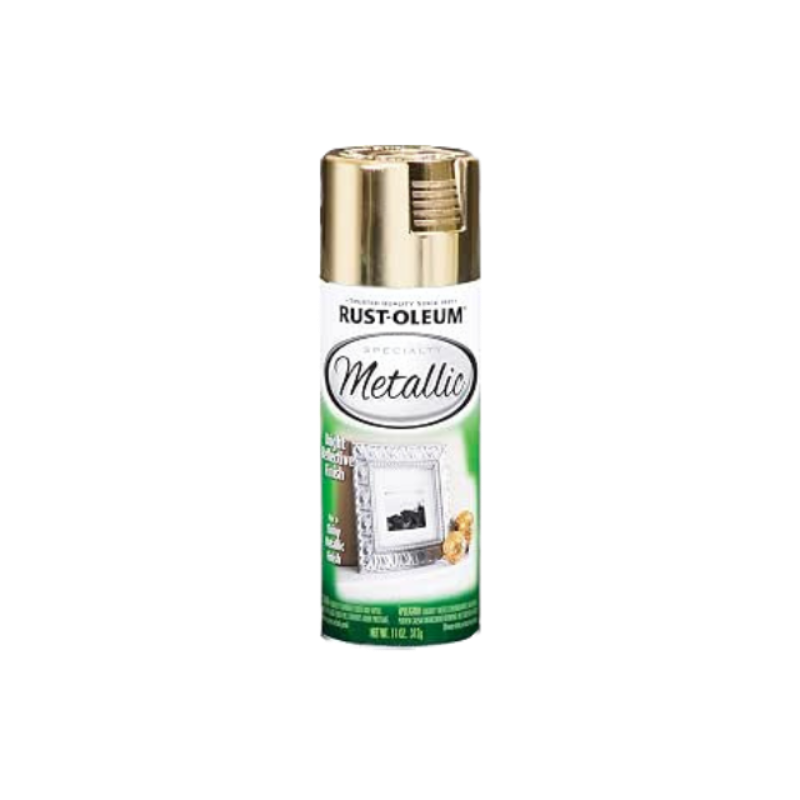 Rust-Oleum 1910830 Spray Paint, Each, Gold