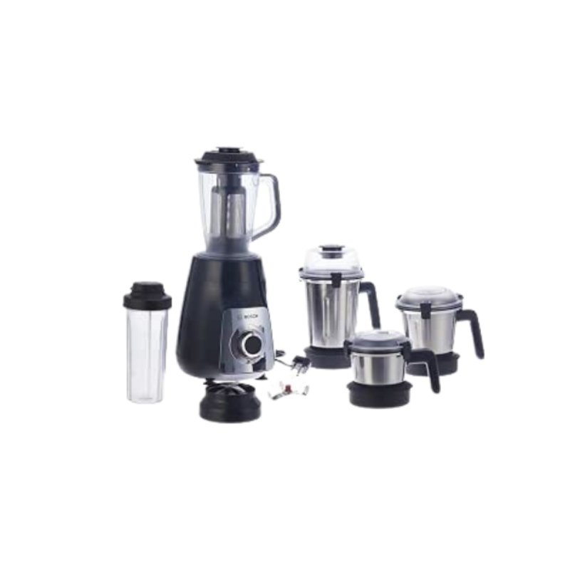 BOSCH TrueMixx Pro 1100W Mixer Grinder,5 Jar Black MG8915A1KI