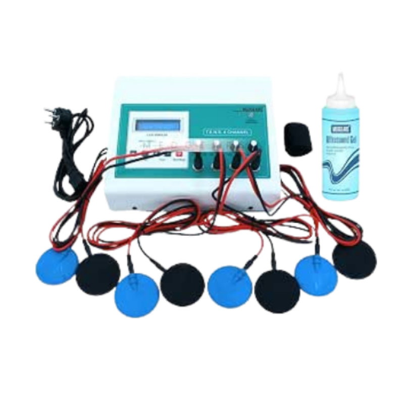 Physiogears Electro Therapy Tens 4 Channel LCD Model (Tens electrode)