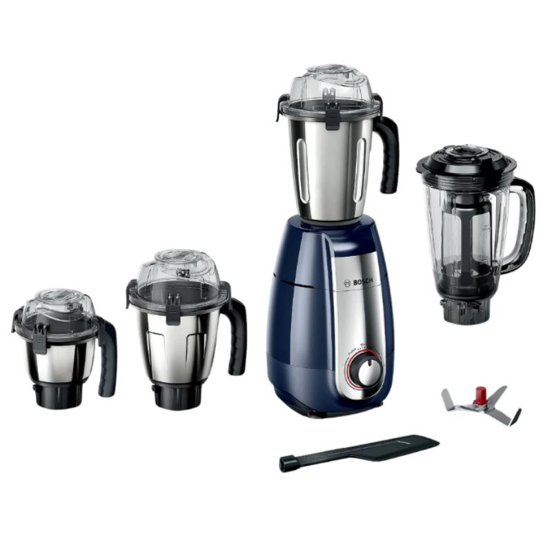 Bosch TrueMixx Pro 750-Watt Mixer Grinder with 4 Jars (Black)