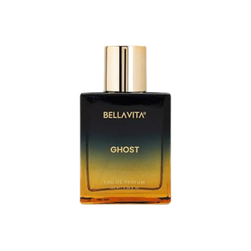 BELLAVITA Ghost Unisex EDP | Long Lasting | 100ml | Perfume for Man and Woman | Cedarwood, Jasmine & Musk | Premium Perfume for Men and Women