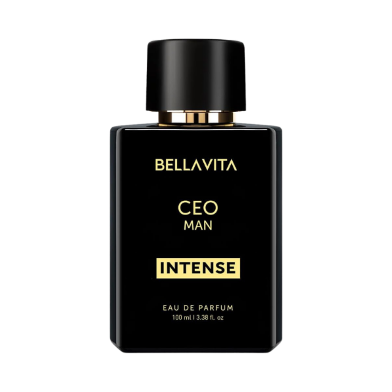 Bella Vita Luxury Ceo Men Intense Eau De Parfum Liquid Perfume With Bergamot, Lavender & Orchid|Woody & Musky Long Lasting Edp Fragrance Scent, 100 Ml