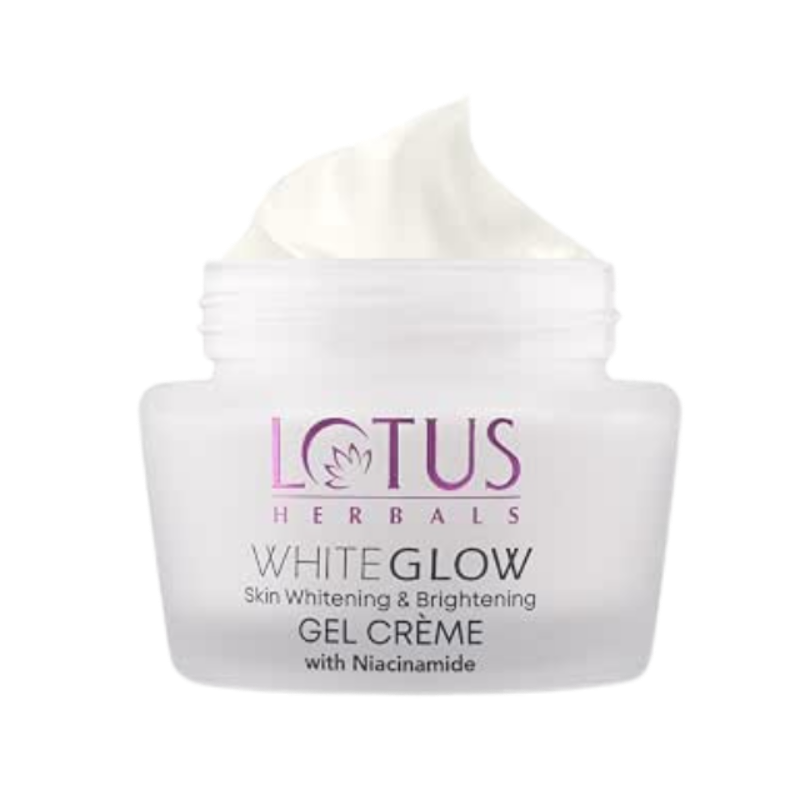 Lotus Herbals WhiteGlow Skin Whitening And Brightening Gel Face Cream with SPF-25, for all skin types, 40g