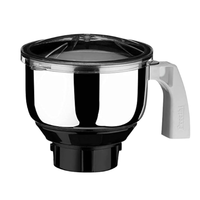 Preethi MG 509 Medium Mixer Jar for Eco Twin, Eco Plus/Chef Pro and Blue Leaf, 1-Liter, Silver