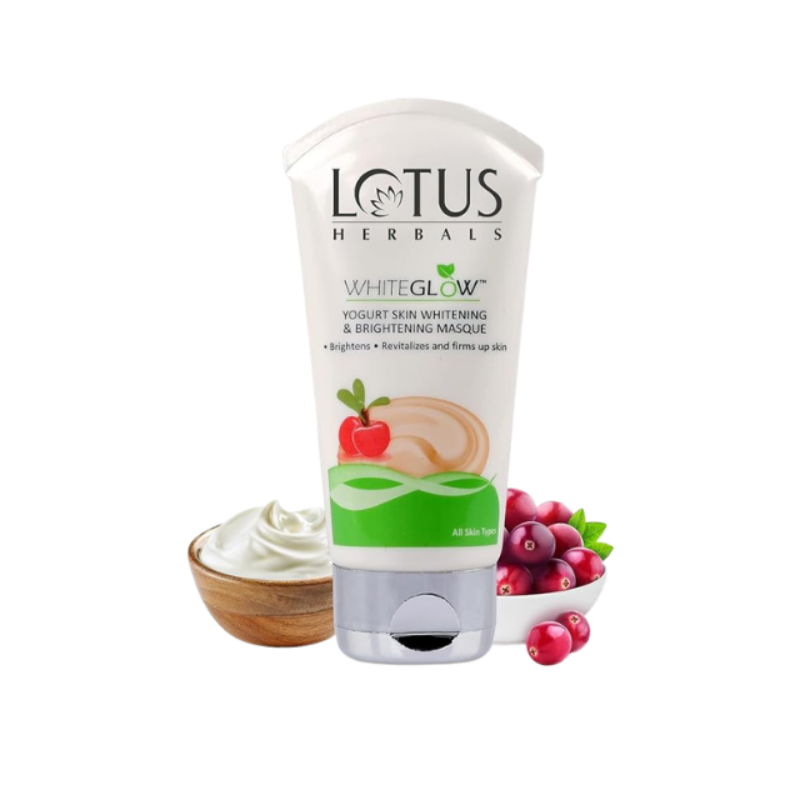 Lotus Herbals Whiteglow Yogurt Skin Whitening & Brightening Masque