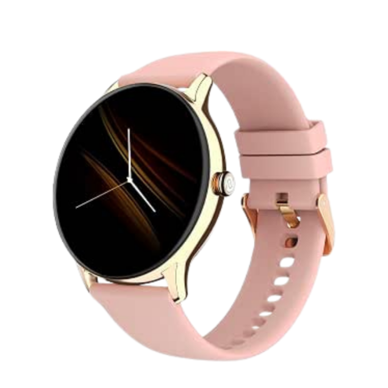 Noise Twist Go Round dial Smartwatch with BT Calling, 1.39" Display, Metal Build, 100+ Watch Faces, IP68, Activity Tracker, Oxymeter (SpO2), 24/7 Heart Rate Monitoring (Rose Pink)