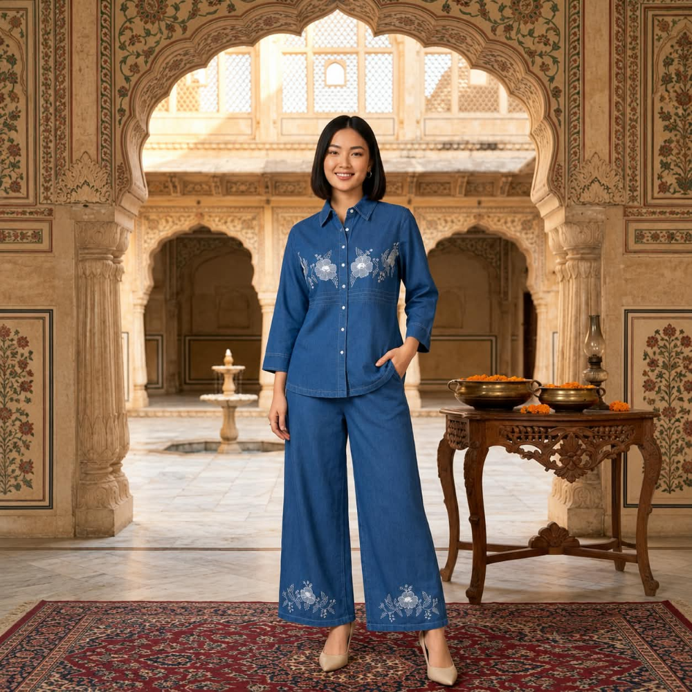Denim Co-ord Set